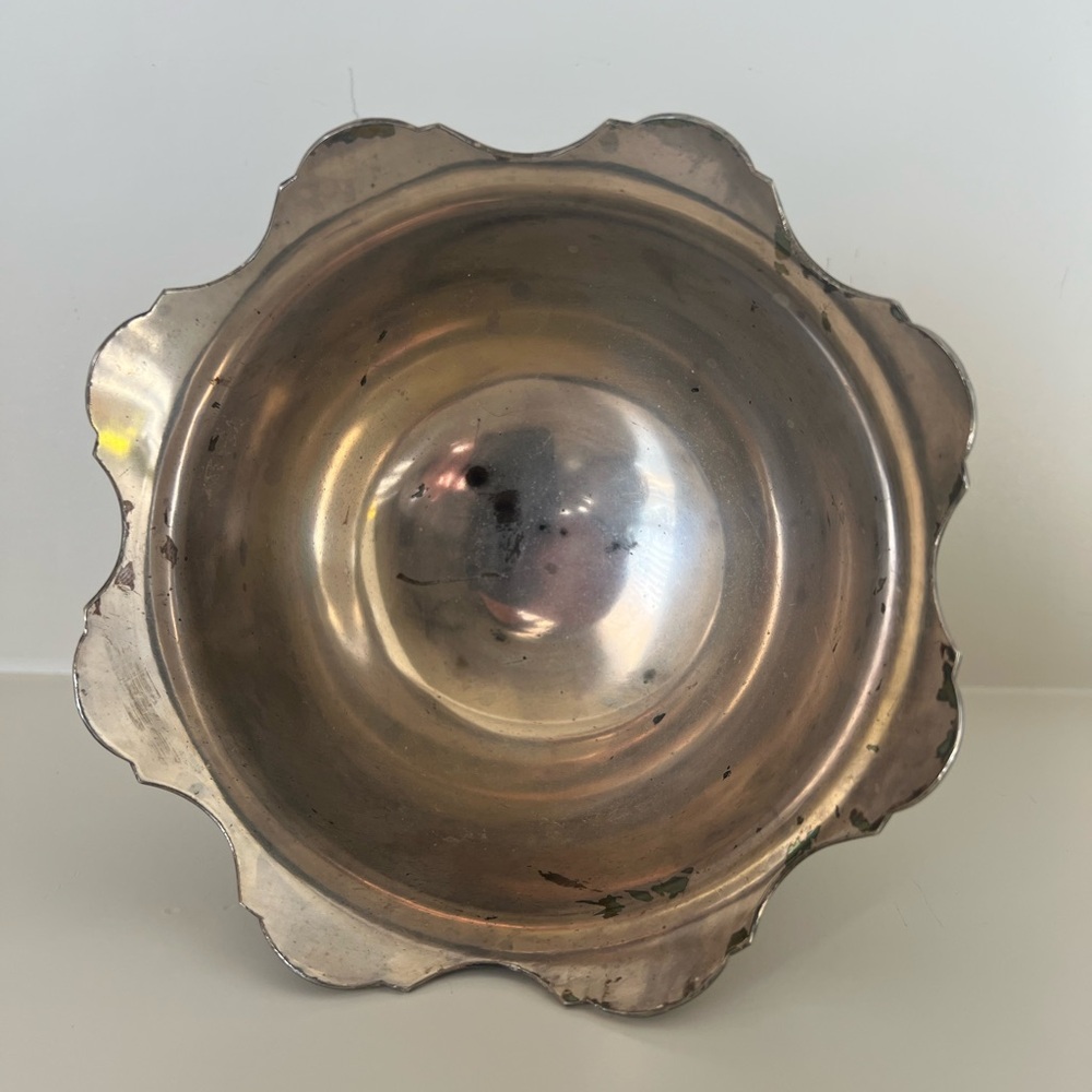 Vintage Silver Decorative Bowl - Picture 6 of 7